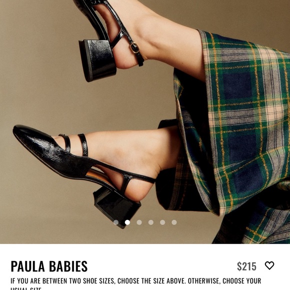 SÉZANE - Paula Babies Black Patent Low Heel Mary Jane Shoe - Picture 3 of 9